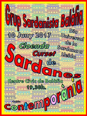 <bound method DexterityContent.Title of <NewsItem at /fs-webs/festeslleida/ca/actualitat/noticies/cloenda-del-curs-i-commemoracio-del-dia-universal-de-la-sardana>>.