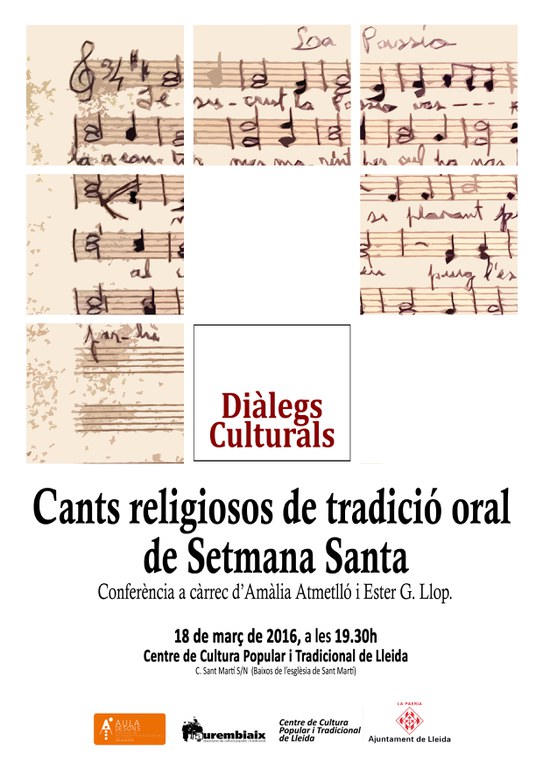 Cants religiosos de tradició oral de Setmana Santa
