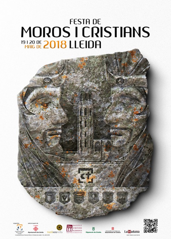 cartell de festa de moros i cristians de Lleida 2018
