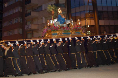 detall de la processó de Dijous Sant de Setmana Santa