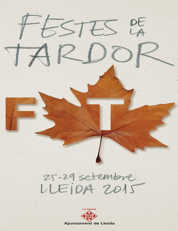 CARTELL FT Lleida 2015 © Miquel Roig