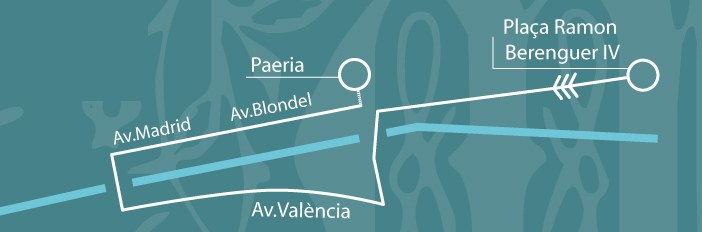 Recorregut de la Cavalcada dels Reis Mags 2015