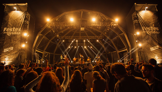 Imatge general d'actuacions musicals als Camps Elisis - Festa Major de Lleida