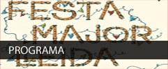 BANNER PROGRAMA DE MA FESTA MAJOR DE LLEIDA