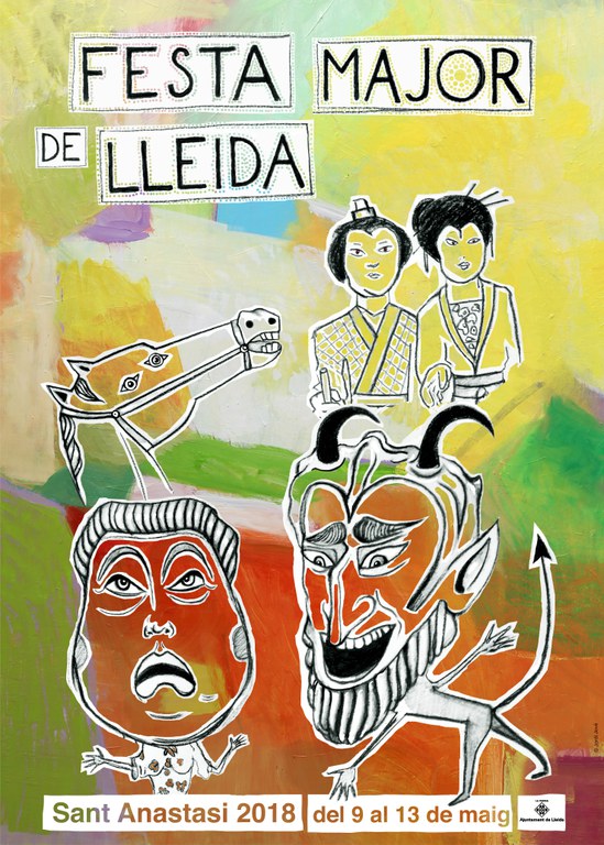 CARTELL FESTA MAJOR DE LLEIDA 2018