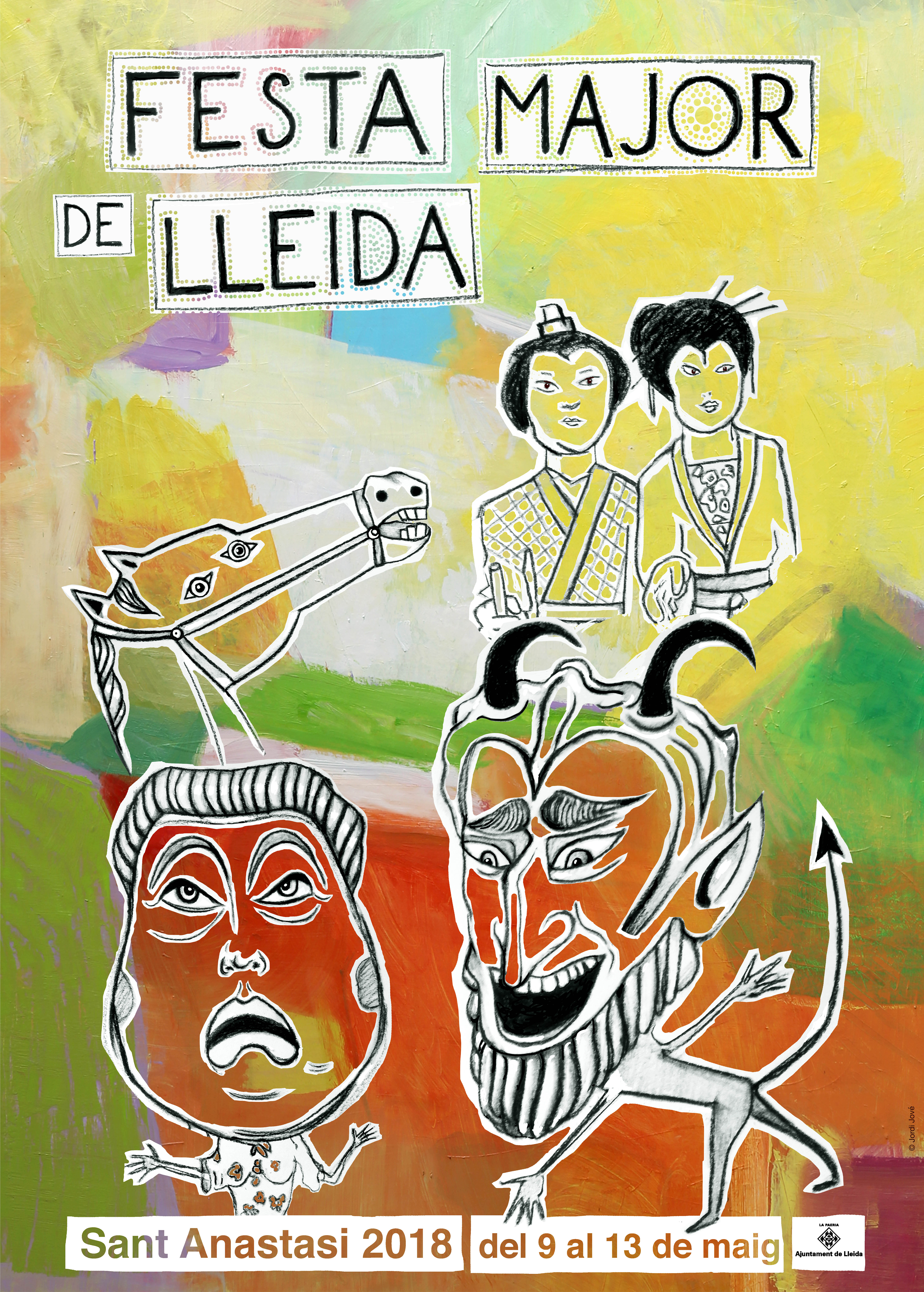 CARTELL FESTA MAJOR DE LLEIDA 2018