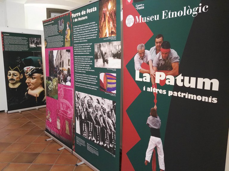 la patum (exposicio la casa dels Gegants)