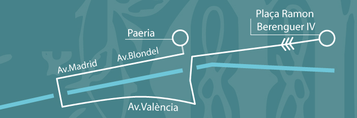 Recorregut de la Cavalcada dels Reis Mags 2015